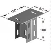 U TAVAN DESTEĞİ ÇİFTLİ 100MM 1